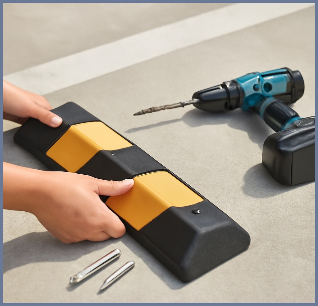 주차장 스토퍼 셀프설치, 비용부터 최적 제품 선택까지 한눈에 관련 이미지 1