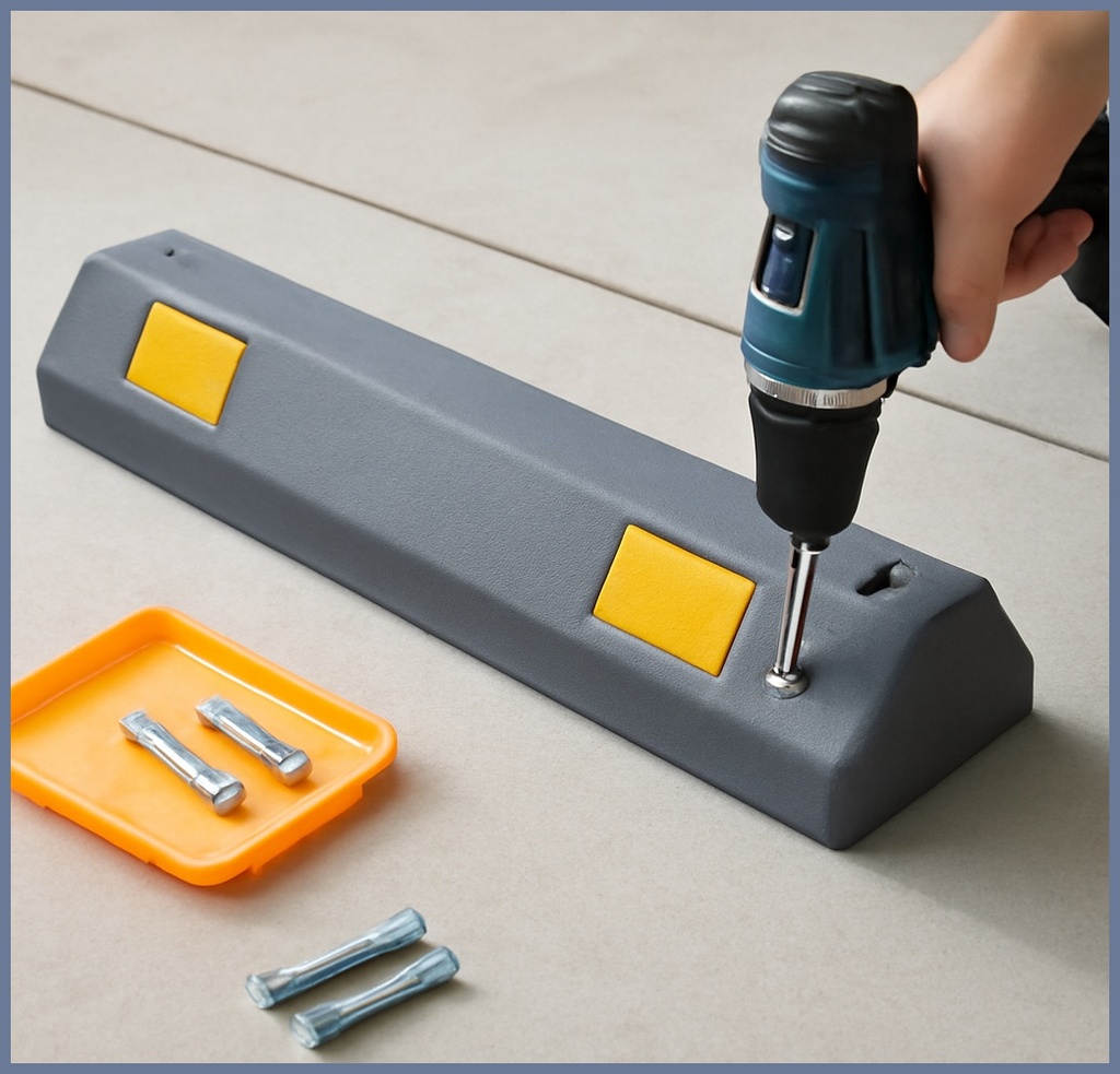 주차장 스토퍼 자가설치, 비용부터 설치 노하우까지 꼭 알아야 할 모든 정보 관련 이미지 1