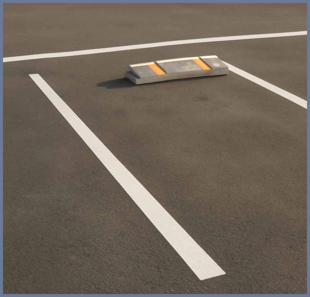 주차장 스토퍼 주차라인, 왜 필요할까? 안전과 효율을 위한 핵심 솔루션 관련 이미지 1