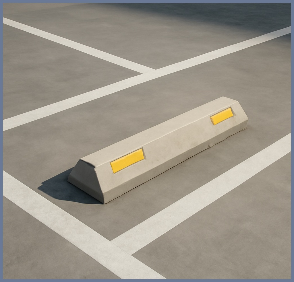 주차장 스토퍼 턱, 왜 필요한가? 비용부터 설치까지 꼭 알아야 할 핵심 포인트 관련 이미지 1