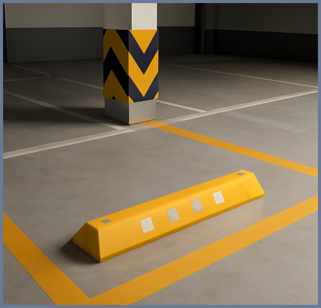 주차장 안전스톱이 중요한 이유와 실질적 대안, 대원안전 LED 신호봉 활용법 관련 이미지 1