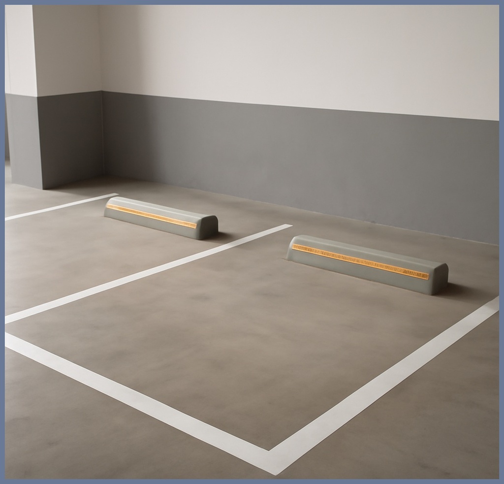 주차장 차량정지대, 왜 꼭 필요한가? 비용부터 선택법까지 한눈에 관련 이미지 1